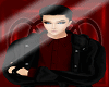 [A] Black coat/Red Shirt