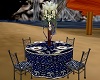 guest table blu/silver