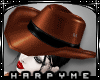Hm*Cowgirl Auburn Hat
