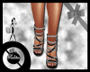 [Miss] Silver ankle heel