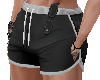 black pool shorts