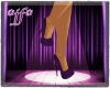 *jf* Purple Gown Heels