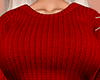 Red Sweater + Fishnet