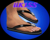 [K1] Flip Flops F Black