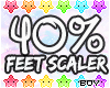 40% FEET RESIZER