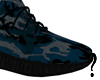 Blue Camo Shoe
