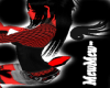 Black/RedHeartBunny Tail