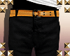 NR. Black Jeans + Belt