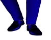 blue dress shoe