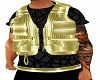 Mafia Black & Gold Vest