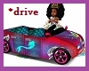 Kids Mermaid Car Gift