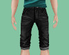 Black Jean Shorts (M)/SP