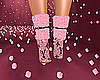 ! GLitter Pink LV Boots