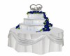 BLUE WEDDING CAKE