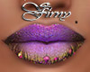 [S] Lips Glitter Violet