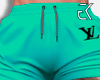 Green underwear + tattoo