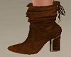 Cute Brown Short Boot