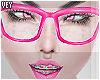 *V Pink Bimbo Glasses