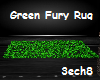 Green Fury/Plant Rug