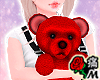 蝶 Red Huggable Bear