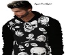 skull&rose hoodie