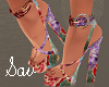 Jeweled ShabbyChic Heels