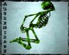 ^AZ^Green Skeleton Chair
