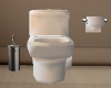 Toilet with flush sound