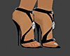 Black Glam Glitzy Heels