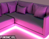 Neon L Couch Pink