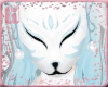 |H| Blue Kitsune Mask