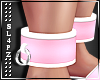 !!S Pink Anklet Cuffs