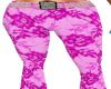 Flower trousers pink1
