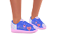 pastel sneakers