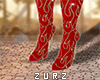Z | Diva Red Boots