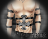 ]Akiz[Black Metal Straps