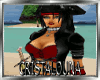 Black /red pirate outfit