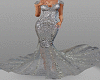 Grey Mermaid Dress