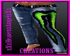 Monster Green Jeans 