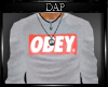 D| OBEY Grey Sweater