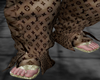 M@Z MARRON PANTS