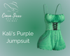 Kali's Green Jumpsuit