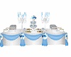 Blue Wedding Buffet