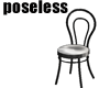 poseless chair B & W