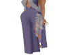 Lavender Ruffle Pants