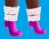 Sofia Pink X-mas Boots