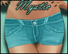M| Teal Shorts :)