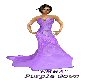 P9]"EMMA"Purple Gown