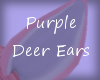 Purple Deer Ears