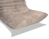 Beige Bean Bag Chair